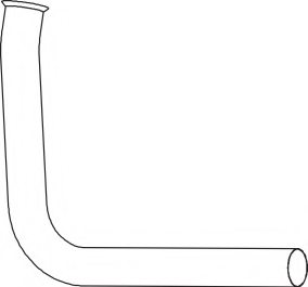 DINEX 64165 Exhaust Pipe